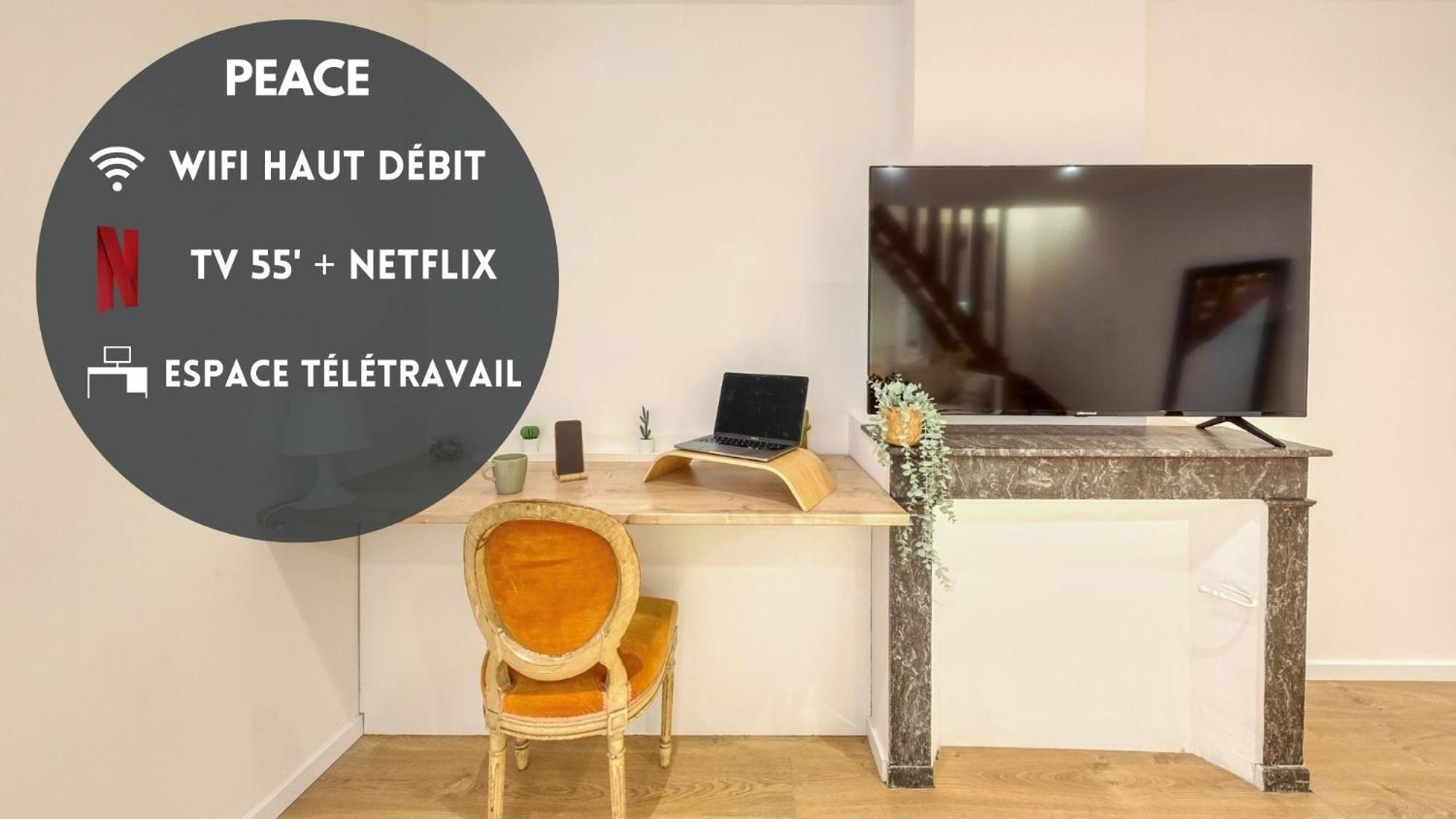 4 Pers Wifi Boite A Cle Netflix Apartment *